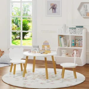 Kids Play Table with 2 Chairs