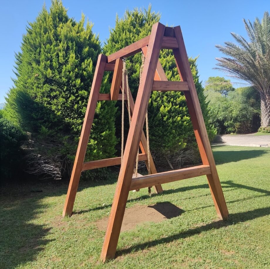 DIY Playground Swing