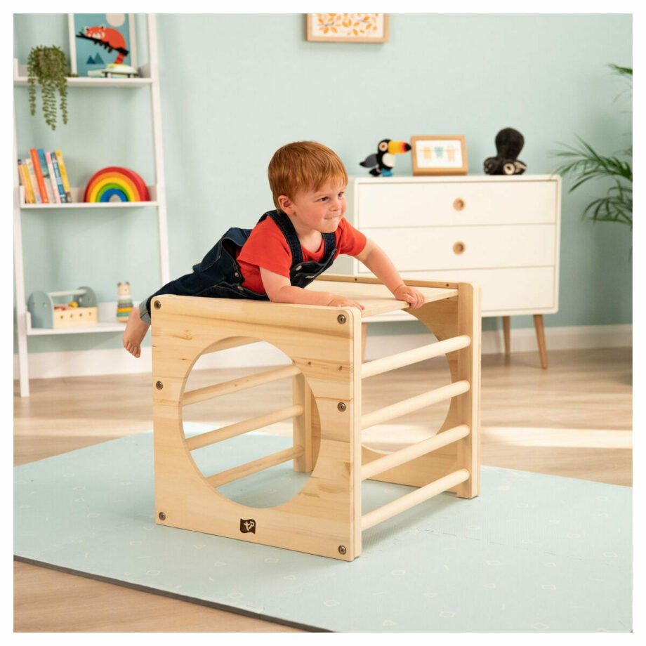 Montessori Wooden Climbing Cube