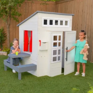 Modern Outdoor Playhouse White
