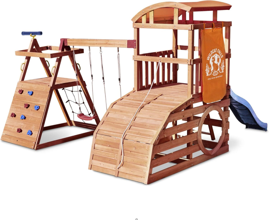 Exclusive Wooden Outdoor Playset Playground