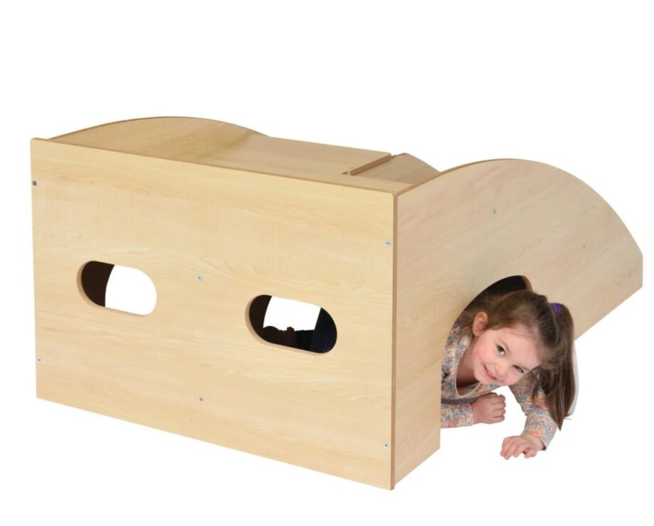 Toddlers Indoor Wooden Climb & Slide Unit