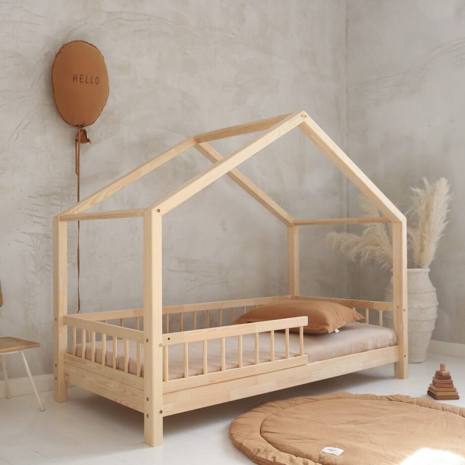 House Shape Wooden Toddler Bed