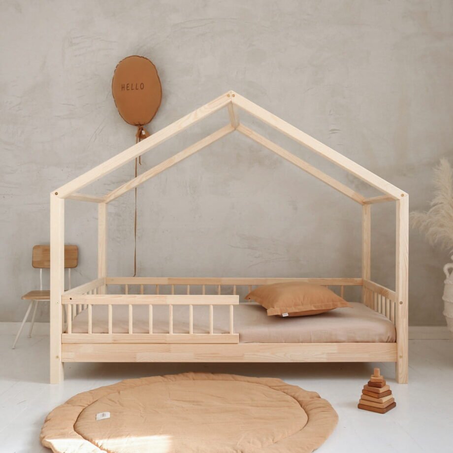 House Shape Wooden Toddler Bed