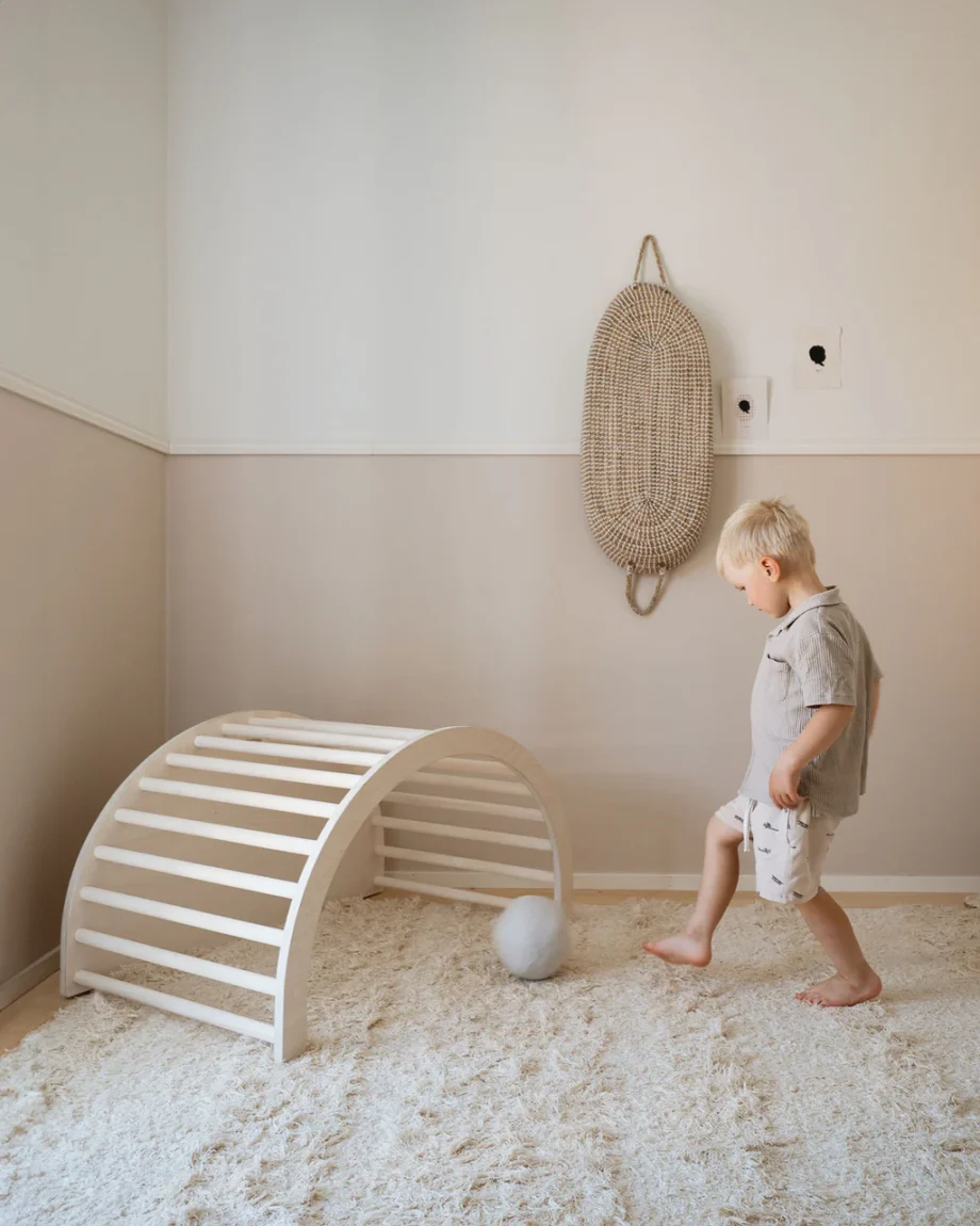 Wooden Climbing Arch for kids