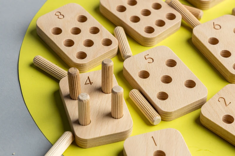 Montessori numbering Toy Set