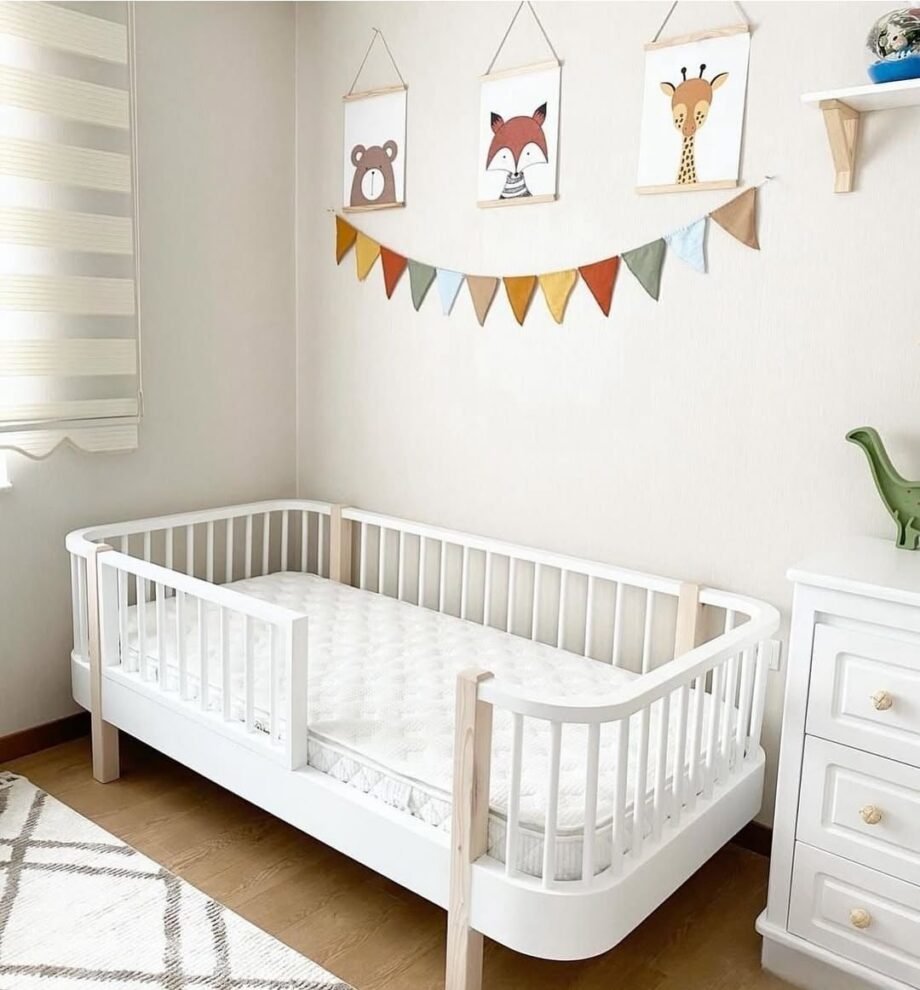 DreamNest Wooden Toddler Bed