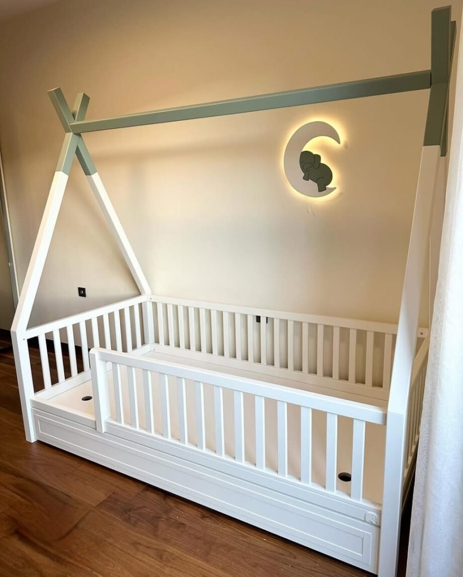Toddler Bed with Storage