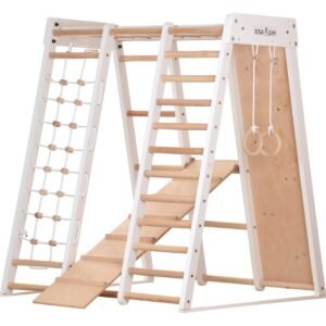 Indoor climbing frame