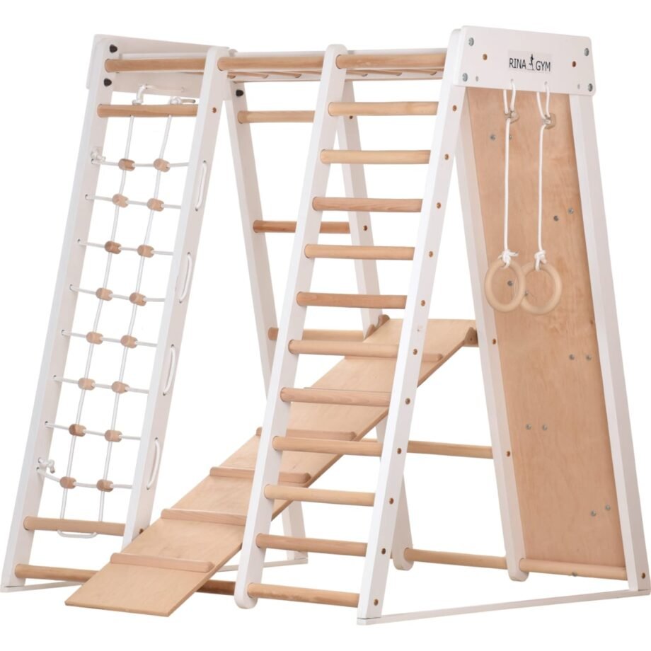 Indoor climbing frame