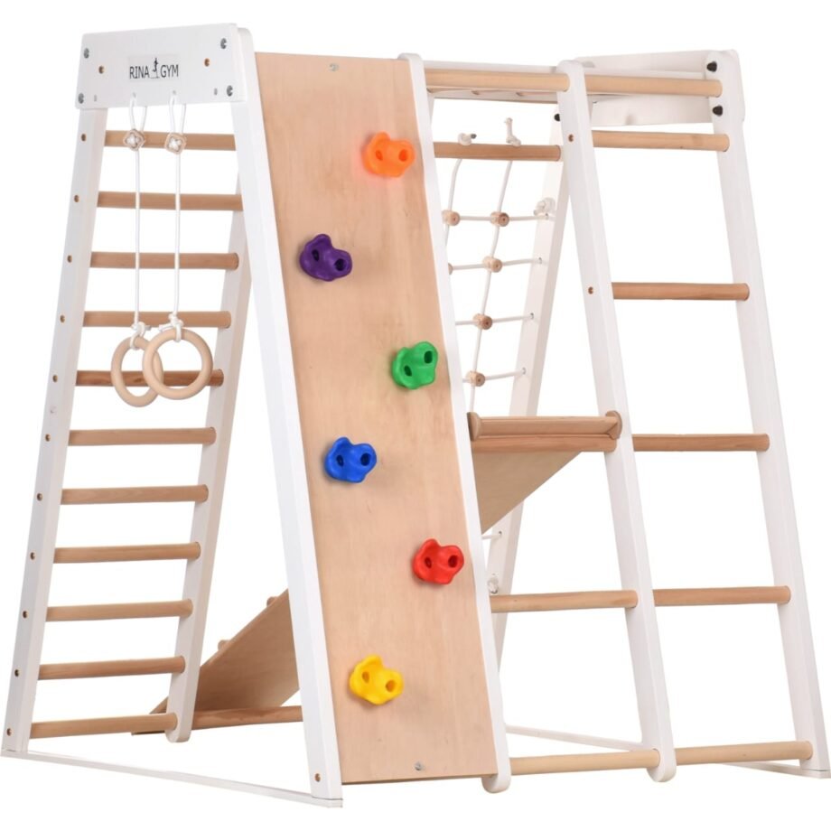 Indoor climbing frame