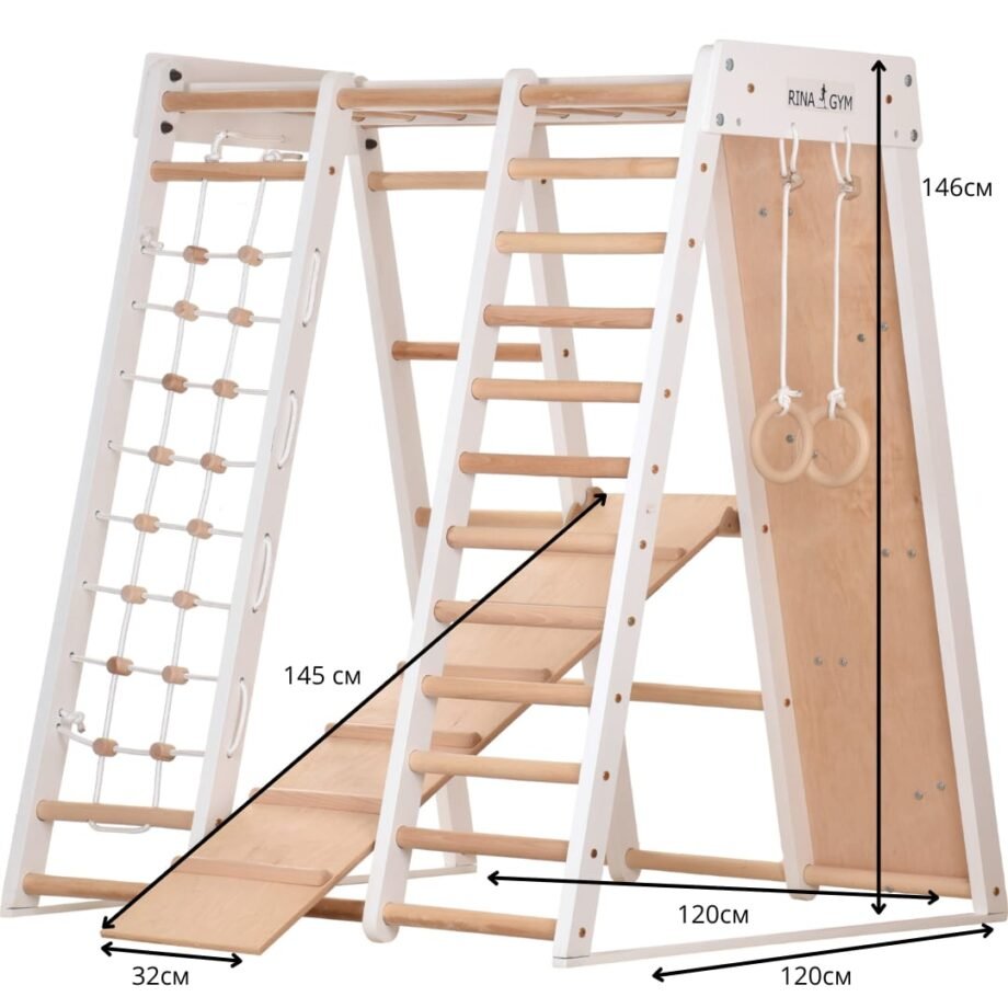 Indoor climbing frame