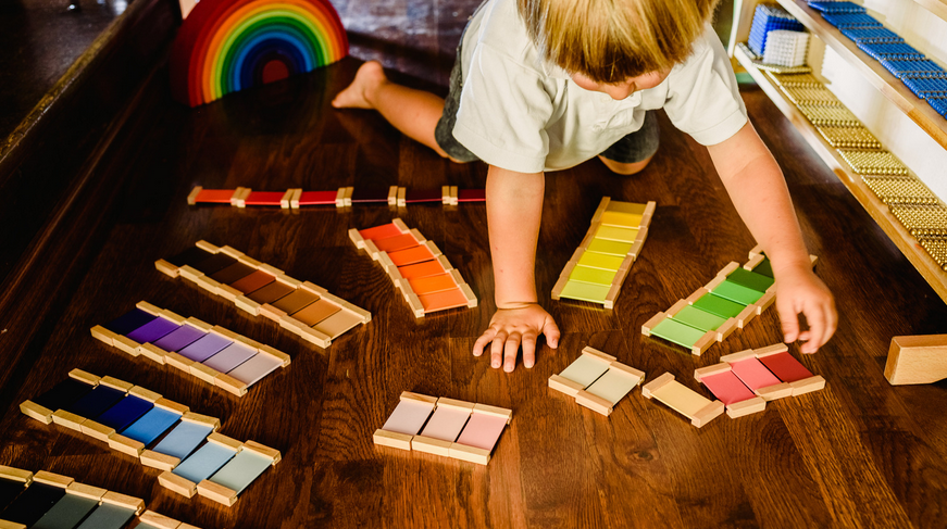Montessori colors